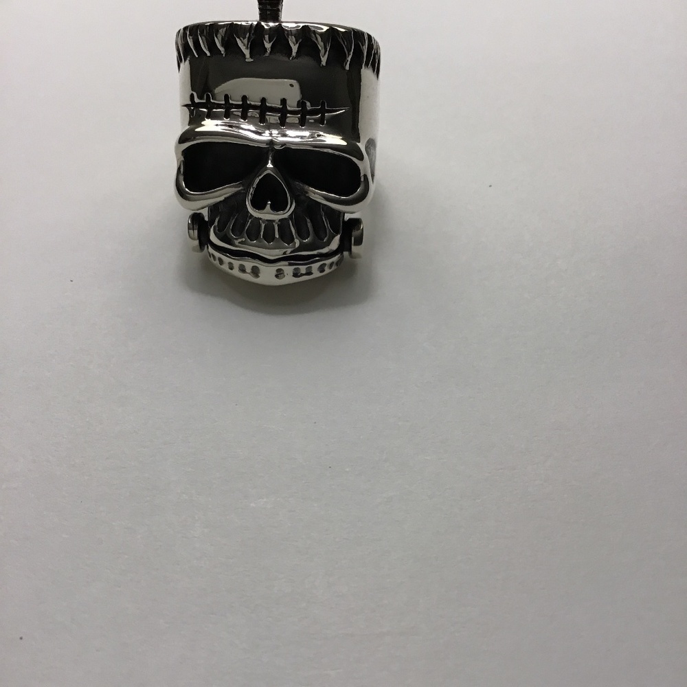 Frankenstein mans ring   925 silver